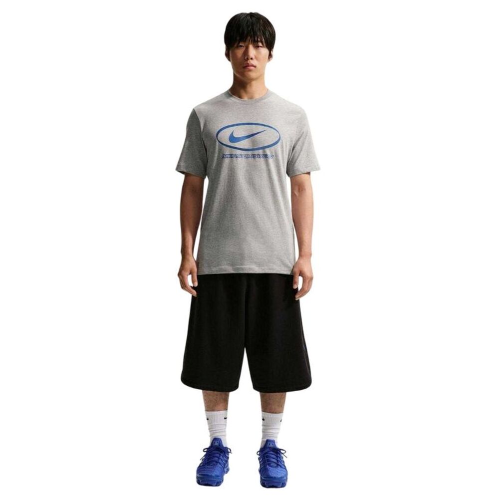 Nike Mens Oval Logo T-Shirt / Gray